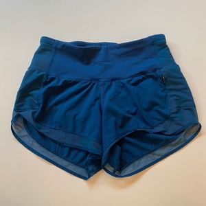 LULULEMON Dark Blue Shorts - Size 2